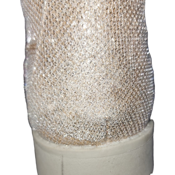 Cliffs by White Mountain Pink Metallic Combat Style Boots Women's Size 11 Lace - Picture 8 of 8